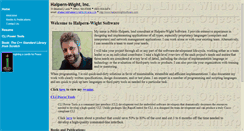 Desktop Screenshot of halpernwightsoftware.com