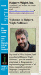 Mobile Screenshot of halpernwightsoftware.com